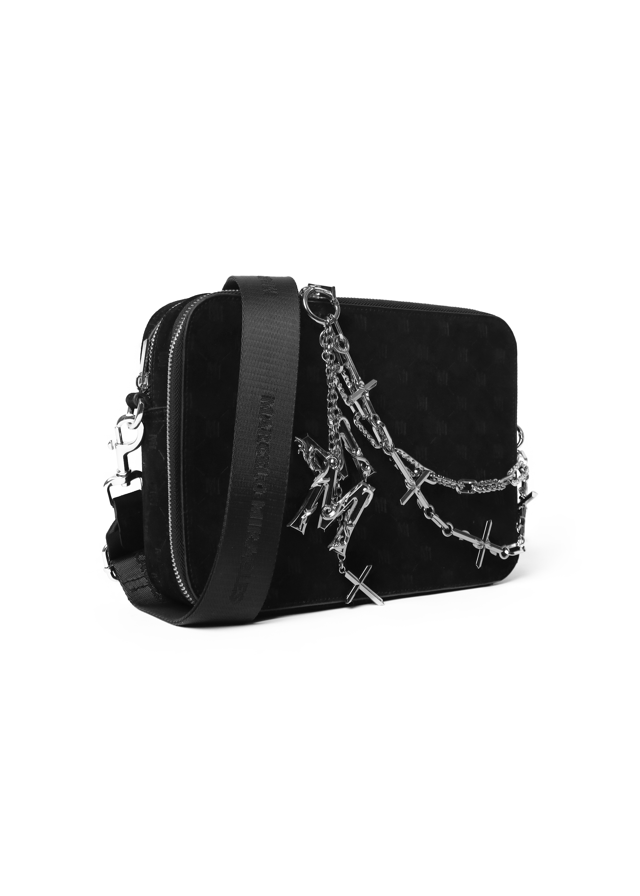 ANTWERP CROSSBODY BAG in BLACK - MARCELO MIRACLES