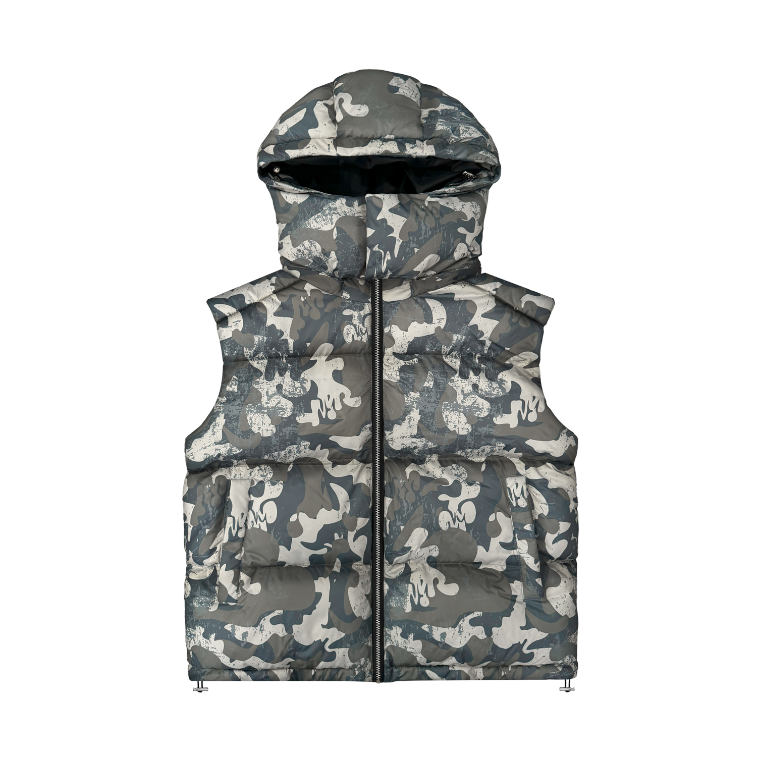 Camo down vest store