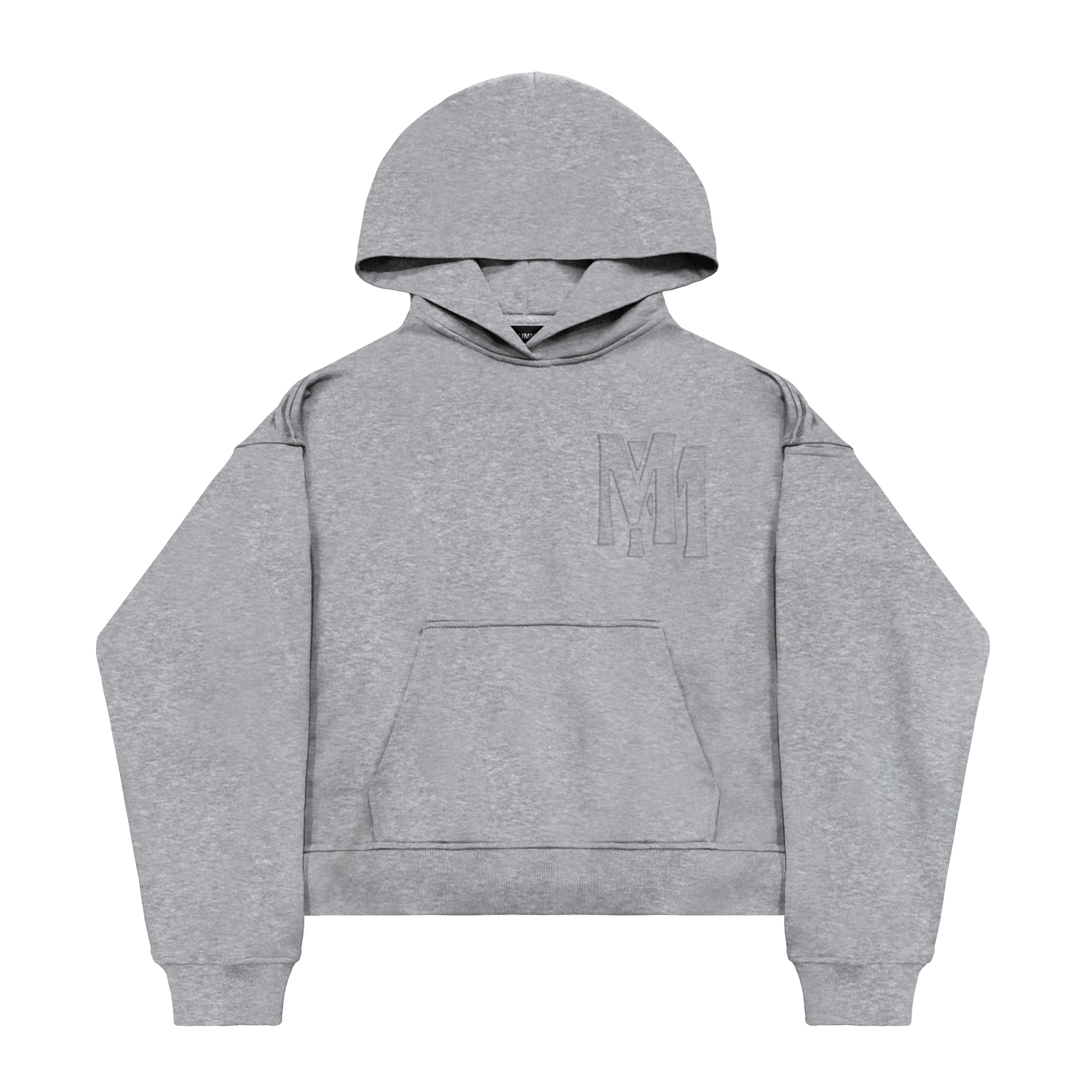 YUMMS EMBOSSED OG MM HOODIE in GREY YUMMS STORE