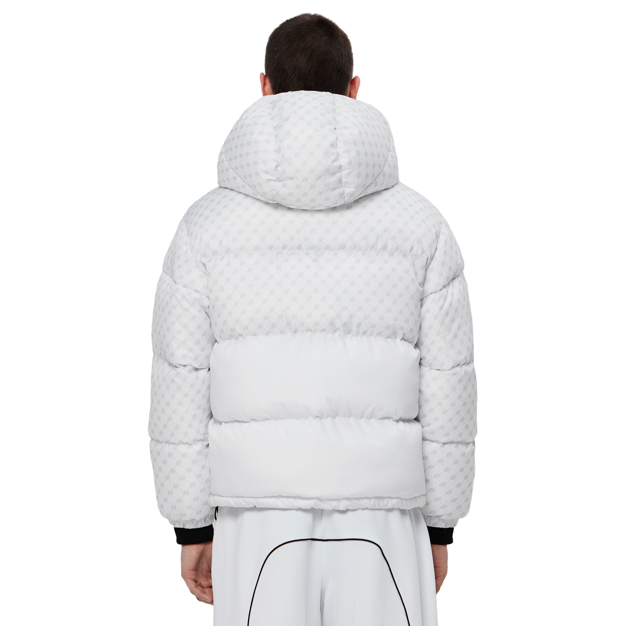 White and black puffer jacket 2025