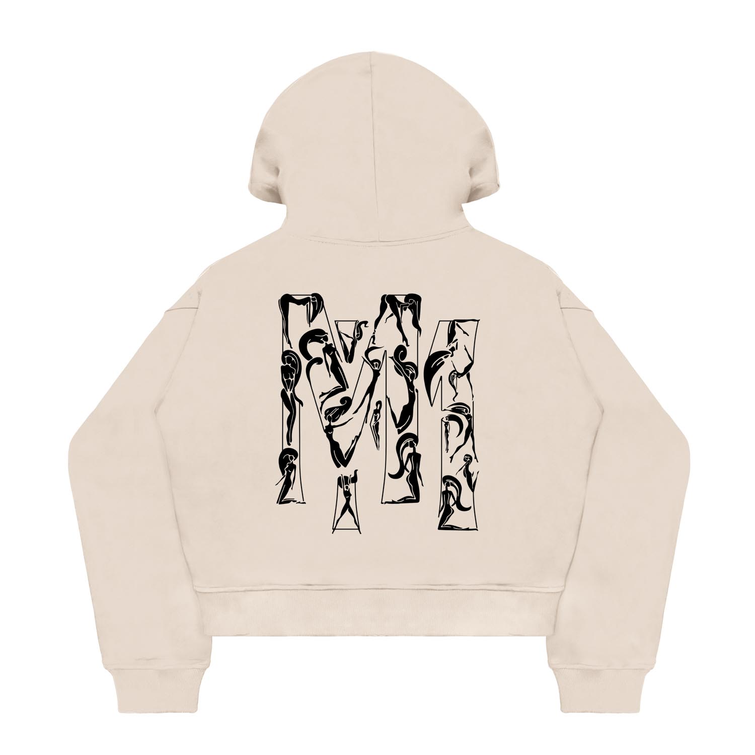YUMMS GIRLS LOGO ZIP HOODIE in SAND YUMMS STORE