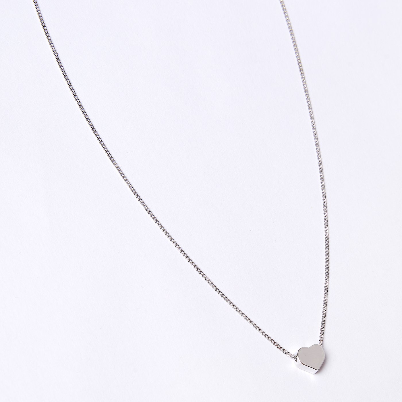 Цепочка с сердечком (стерлинговое серебро) купить с доставкой выгодная ценаот интернет-магазина Gypsy Jewell