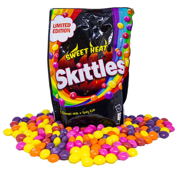 Жевательные конфеты Skittles Sweet Heat ОСТРЫЕ 196г - Зан-Зан ...