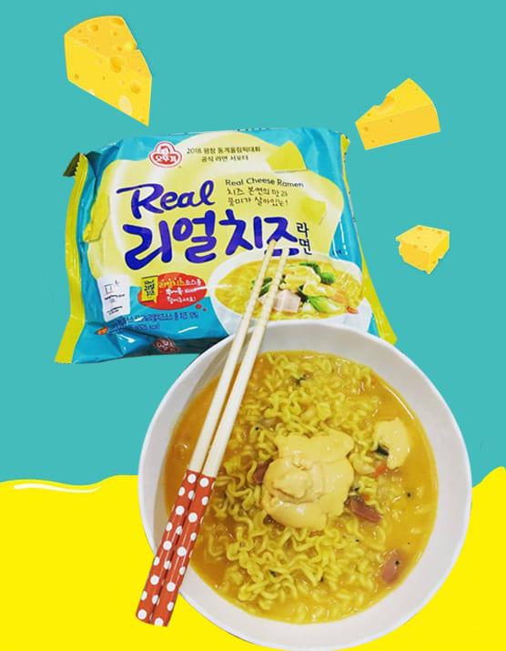 Лапша "Real Cheese Ramen" со вкусом сыра 135гр - Зан-Зан | Иностранные ...
