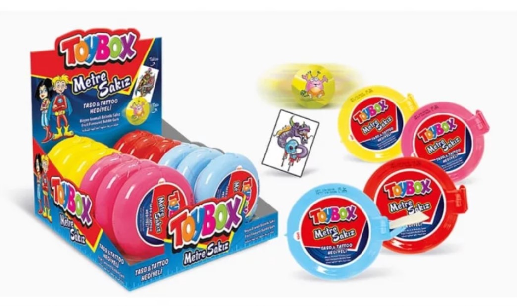 Жевательная резинка Toybox Strip Gum 35гр. - Зан-Зан | Иностранные ...