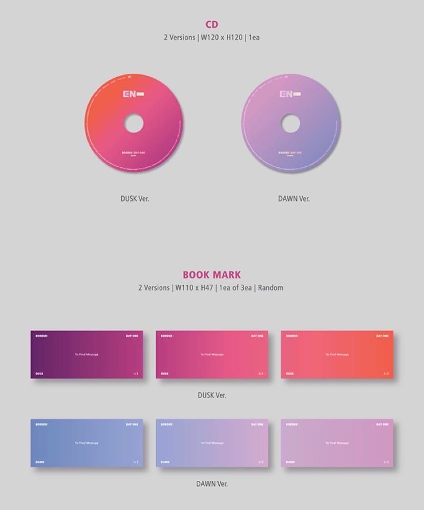 Albom Enhypen Border Day One Stars Store Internet Magazin